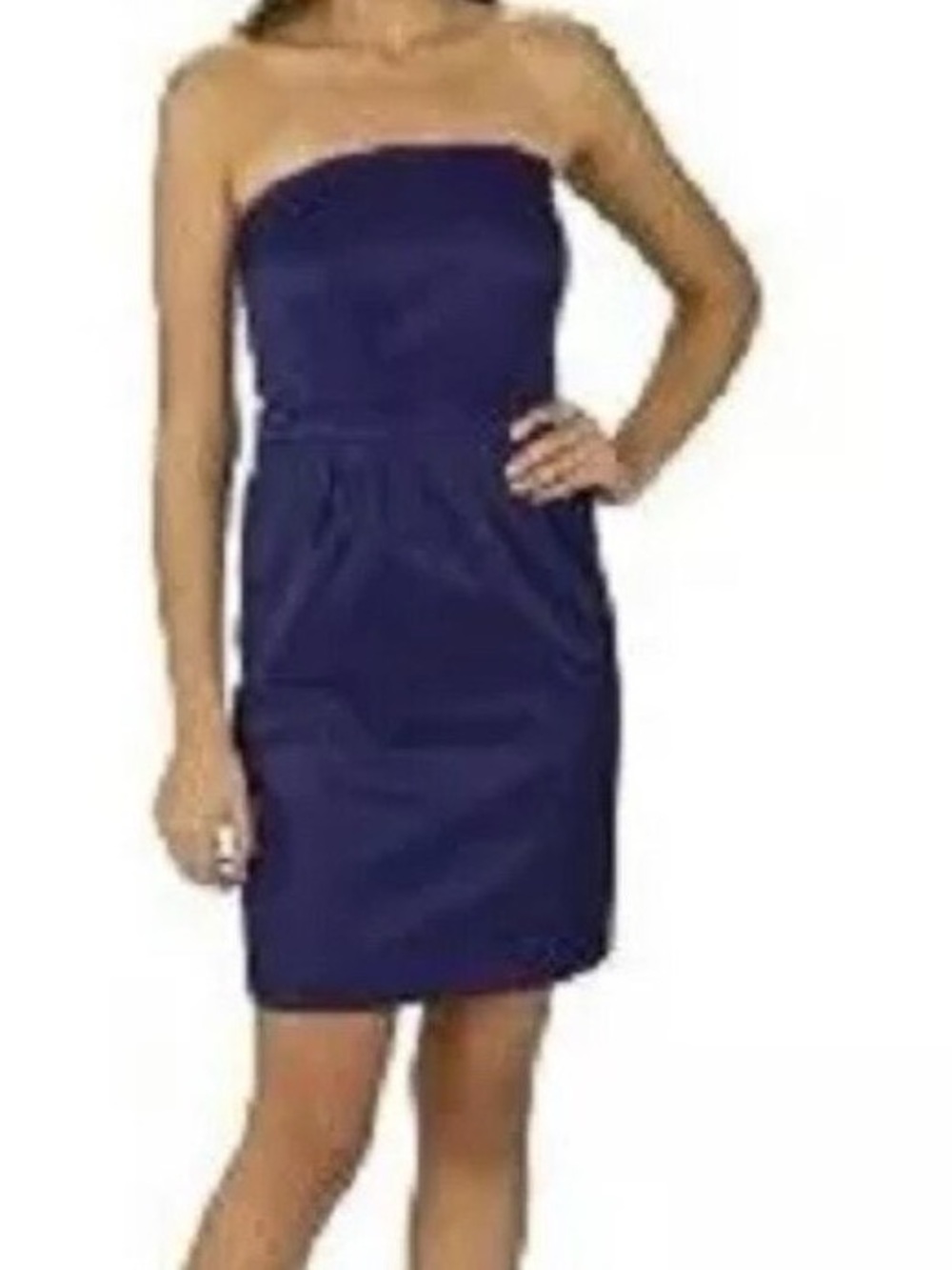 Target Limited Edition Sateen Woven Twill Strapless Dress size 4